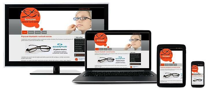 Scorpius - popravak naočala